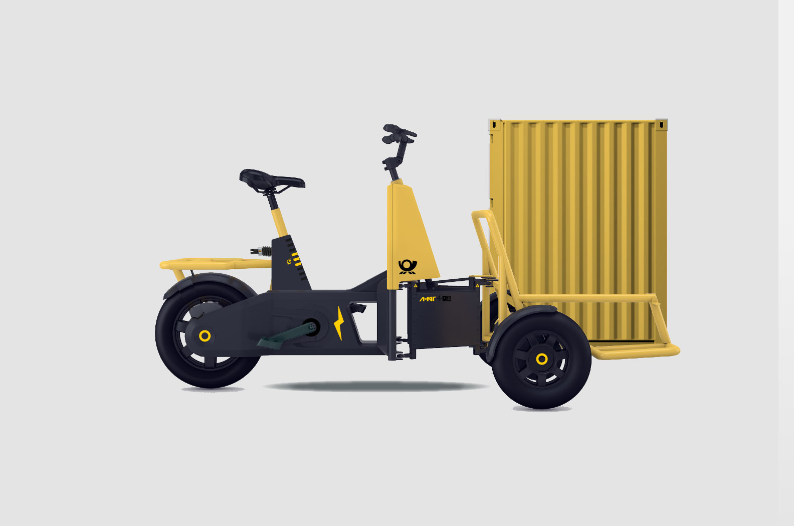 Design of a Heavy Duty Cargo Bike less rain